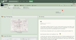 Desktop Screenshot of hanto.deviantart.com