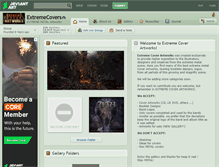 Tablet Screenshot of extremecovers.deviantart.com