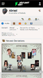 Mobile Screenshot of abraal.deviantart.com