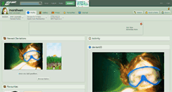 Desktop Screenshot of morsilwen.deviantart.com