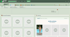 Desktop Screenshot of dakara77.deviantart.com