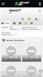 Mobile Screenshot of dakara77.deviantart.com