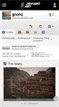 Mobile Screenshot of gnohz.deviantart.com