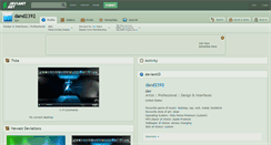 Desktop Screenshot of dand2392.deviantart.com