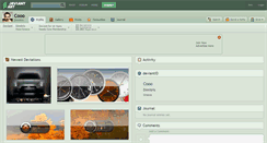 Desktop Screenshot of cooo.deviantart.com