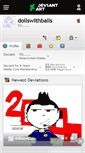 Mobile Screenshot of dollswithballs.deviantart.com