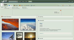 Desktop Screenshot of kieer.deviantart.com