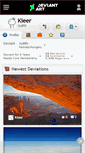Mobile Screenshot of kieer.deviantart.com
