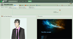Desktop Screenshot of kascadekrystee.deviantart.com