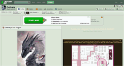 Desktop Screenshot of evolvana.deviantart.com