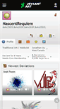 Mobile Screenshot of nascentrequiem.deviantart.com