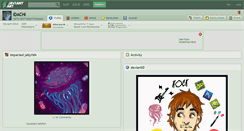 Desktop Screenshot of idachi.deviantart.com