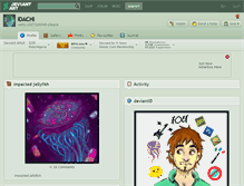 Tablet Screenshot of idachi.deviantart.com