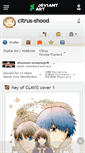 Mobile Screenshot of citrus-shood.deviantart.com