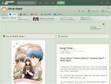 Tablet Screenshot of citrus-shood.deviantart.com