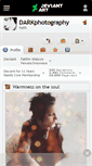 Mobile Screenshot of darkphotography.deviantart.com