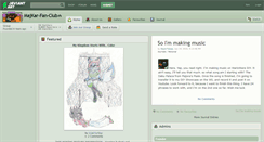 Desktop Screenshot of majkar-fan-club.deviantart.com