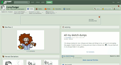 Desktop Screenshot of coreypledger.deviantart.com