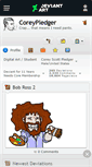 Mobile Screenshot of coreypledger.deviantart.com