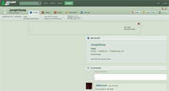 Desktop Screenshot of jumpinsoraa.deviantart.com