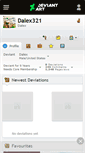 Mobile Screenshot of dalex321.deviantart.com