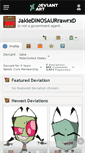 Mobile Screenshot of jakiedinosaurrawrxd.deviantart.com