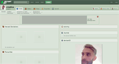 Desktop Screenshot of creatica.deviantart.com