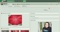 Desktop Screenshot of hpfan18.deviantart.com