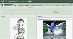 Desktop Screenshot of kurotsuki-tenchi.deviantart.com
