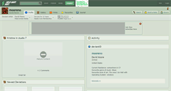 Desktop Screenshot of mooreno.deviantart.com