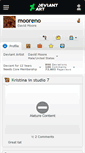 Mobile Screenshot of mooreno.deviantart.com