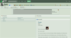 Desktop Screenshot of ffuuplz.deviantart.com