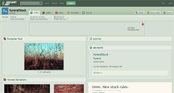 Desktop Screenshot of funeralstock.deviantart.com