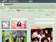 Tablet Screenshot of ijonasstylesgirl.deviantart.com