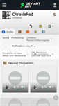 Mobile Screenshot of chrissiered.deviantart.com