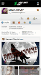 Mobile Screenshot of killer-mind7.deviantart.com