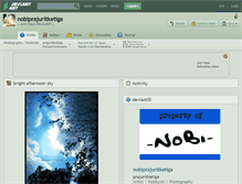 Tablet Screenshot of nobiprajuritketiga.deviantart.com