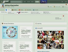 Tablet Screenshot of mirime-kisarrastine.deviantart.com