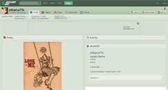 Desktop Screenshot of eskarlatta.deviantart.com