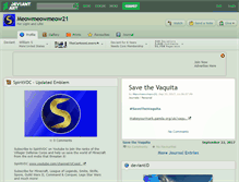 Tablet Screenshot of meowmeowmeow21.deviantart.com