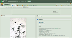 Desktop Screenshot of paintrae13.deviantart.com