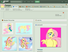 Tablet Screenshot of flankplz.deviantart.com