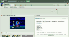 Desktop Screenshot of chaosx03.deviantart.com