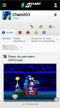 Mobile Screenshot of chaosx03.deviantart.com