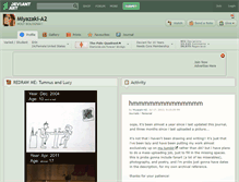 Tablet Screenshot of miyazaki-a2.deviantart.com