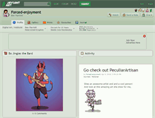 Tablet Screenshot of forced-enjoyment.deviantart.com