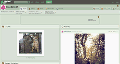 Desktop Screenshot of freedom-of.deviantart.com