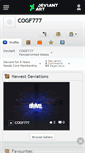 Mobile Screenshot of cogf777.deviantart.com