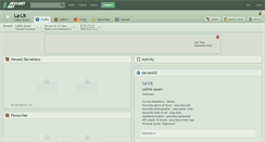 Desktop Screenshot of la-lit.deviantart.com