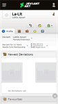 Mobile Screenshot of la-lit.deviantart.com